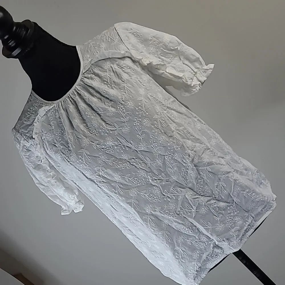 Lucky Brand los Angeles XS 100% cotton top with ruffles